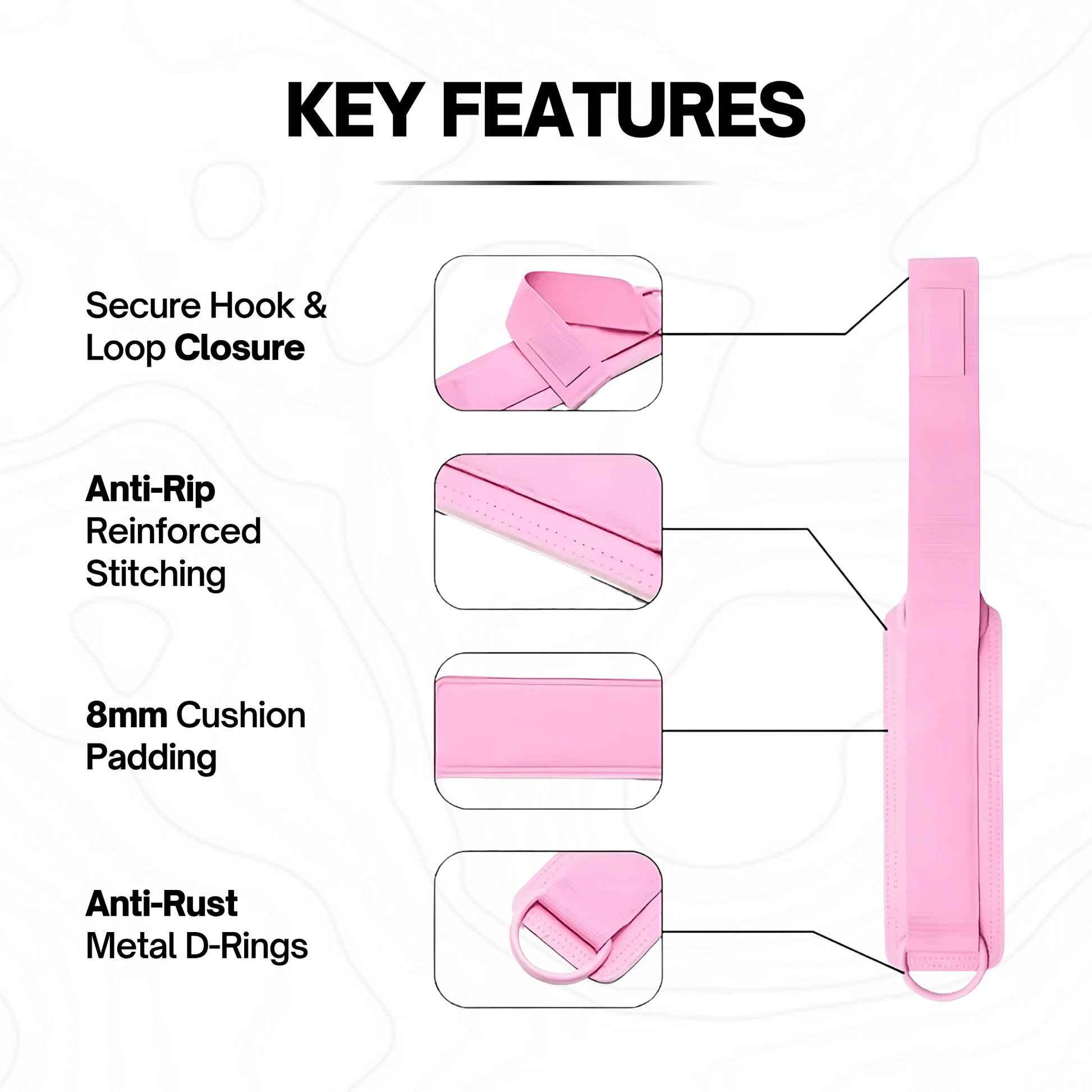Ankle Strap for Cable Machines
