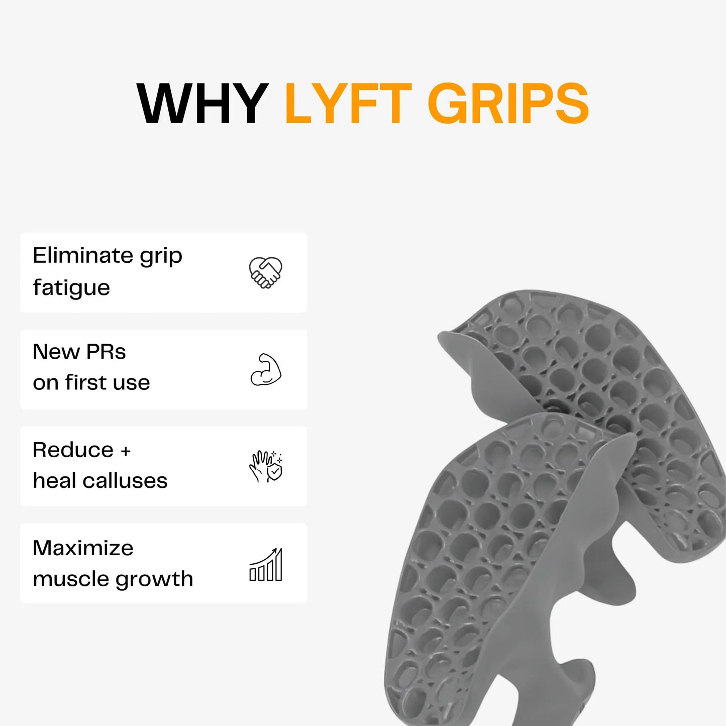 Lyft Grips™ | Nardo Gray 