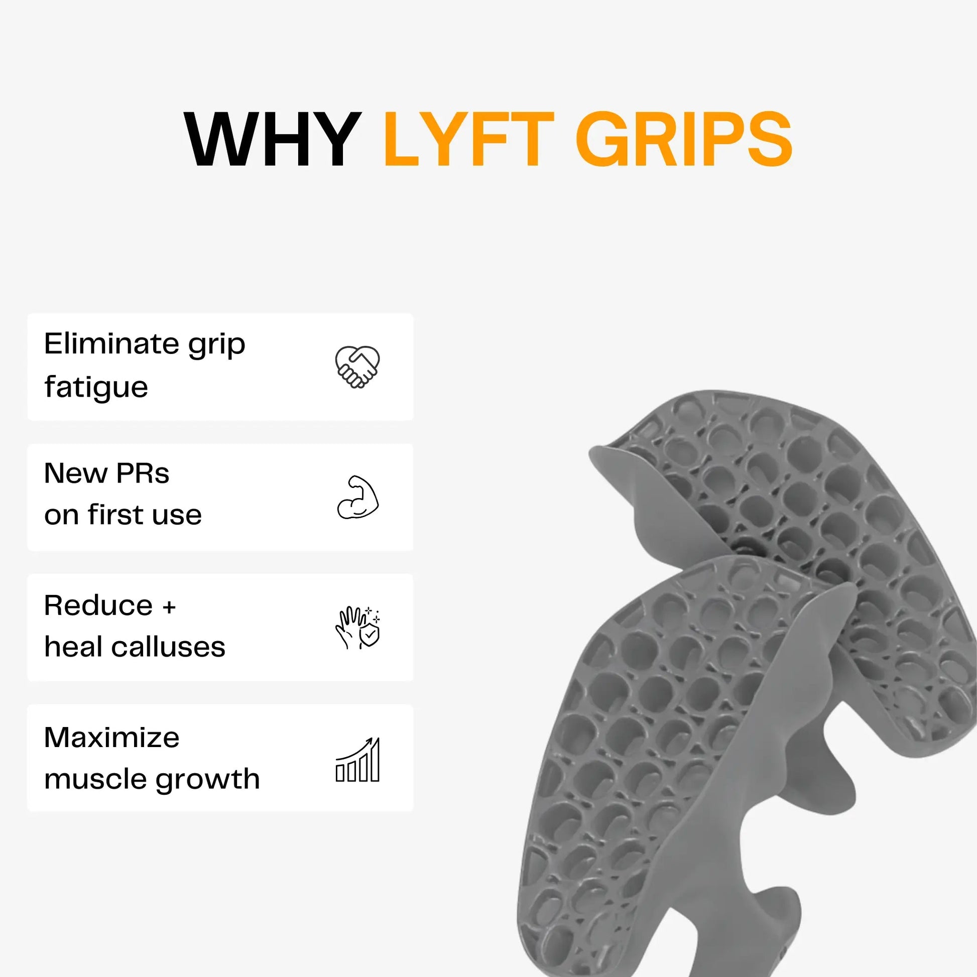 Lyft Grips™ | Nardo Gray 