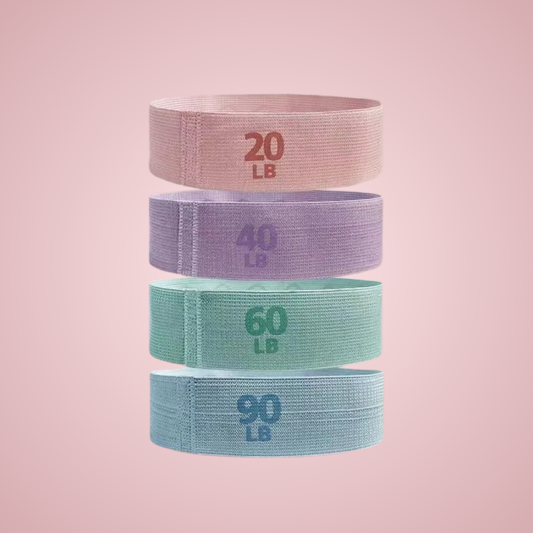 4pcs Fabric Booty Bands 