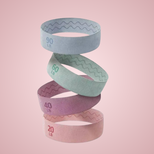 4pcs Fabric Booty Bands 